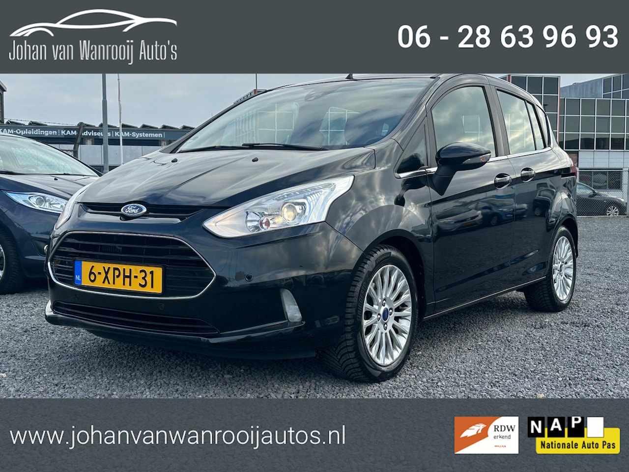 Ford B-Max - 1.0 EcoBoost Titanium/NAVI/CAMERA/NW APK - AutoWereld.nl