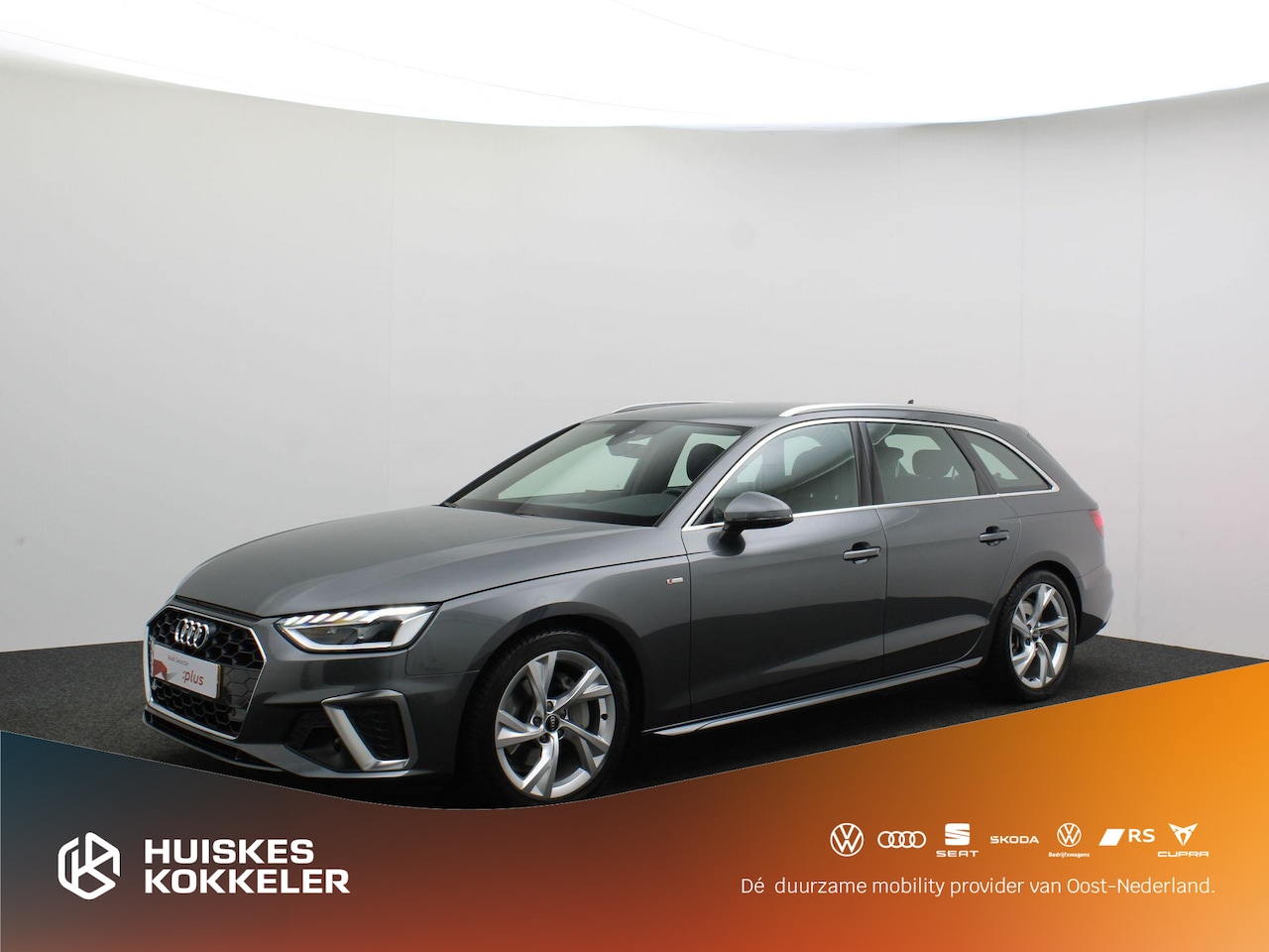 Audi A4 Avant - 40 TFSI 204PK S edition | 18-Inch | Stoelverwarming | S-lline | Audi-Sound | Ambient-Light - AutoWereld.nl