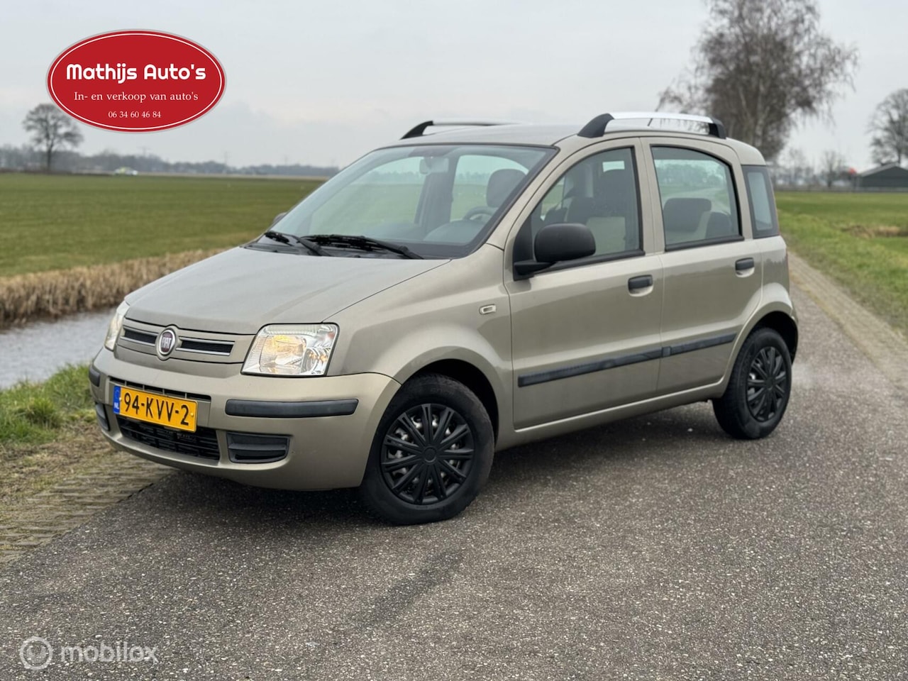 Fiat Panda - 1.2 Emotion Automaat Airco Trekhaak! Nette staat! Nieuwe APK! - AutoWereld.nl