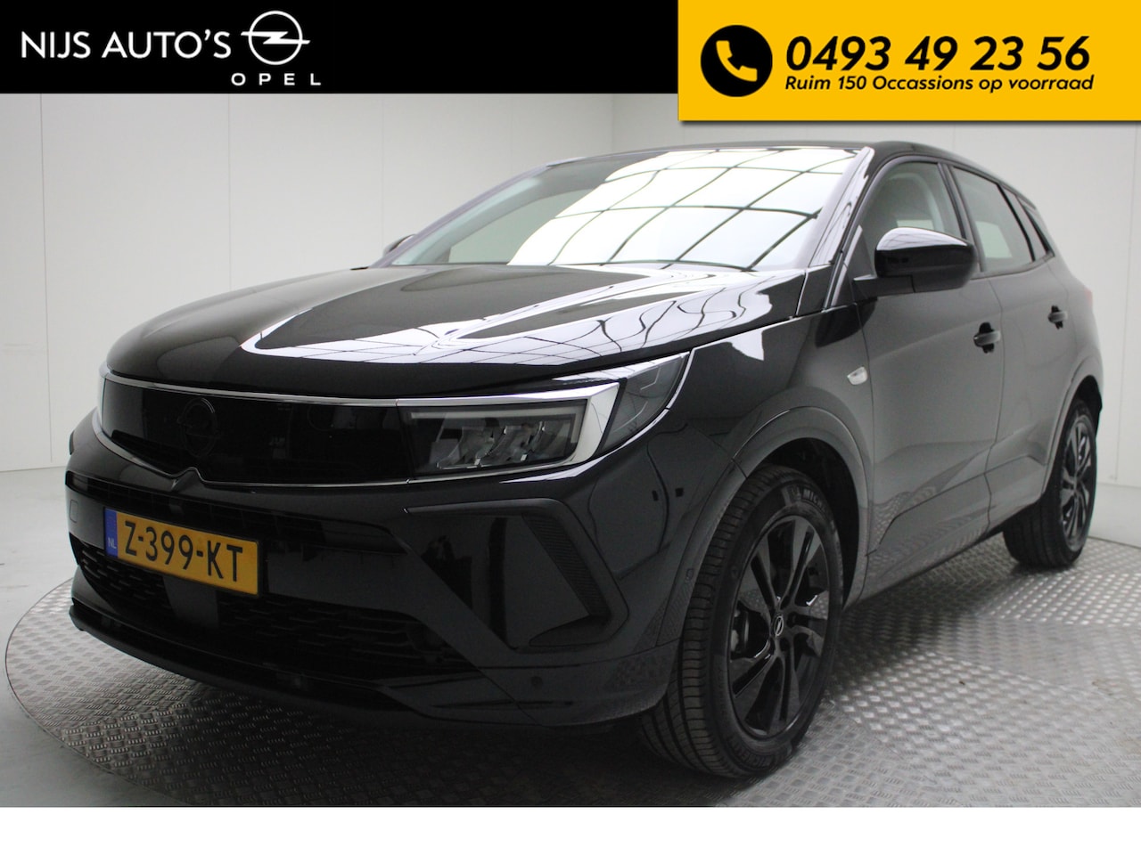 Opel Grandland - 1.2 Turbo Hybrid GS | Automaat | stoel+stuurverwarming | PDC V+A+camera | Climate | Cruise - AutoWereld.nl