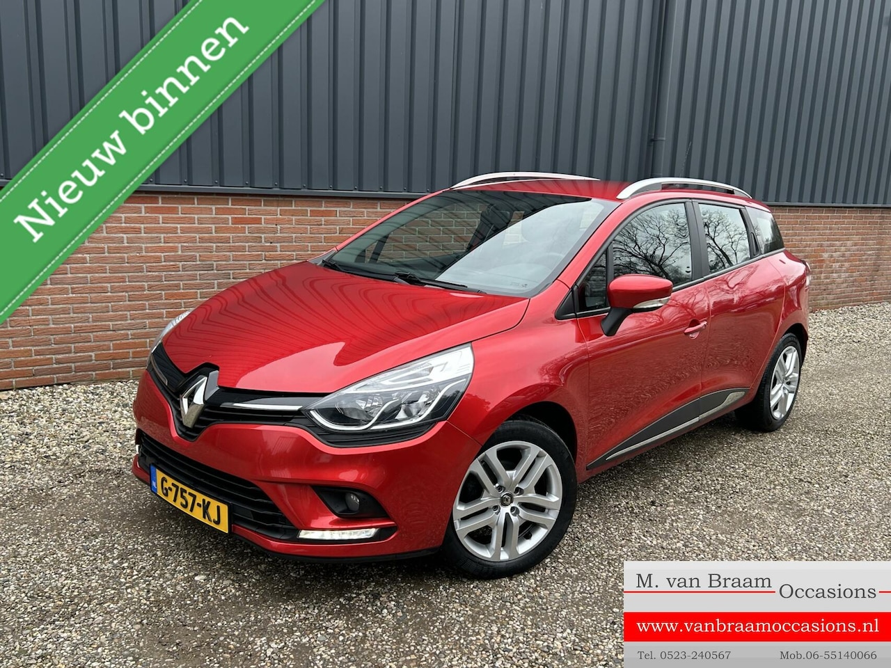 Renault Clio Estate - 0.9 TCe Limited Airco/Stoelverwarming/Dakrailing - AutoWereld.nl