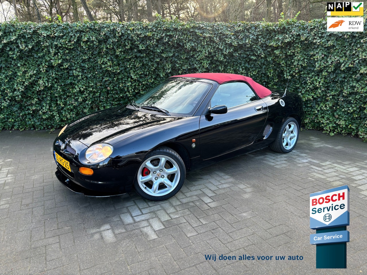 MG F - 1.8i 75th anniversary limited edition | Liefhebbers Auto| Leer | Gunstige Kilometerstand | - AutoWereld.nl