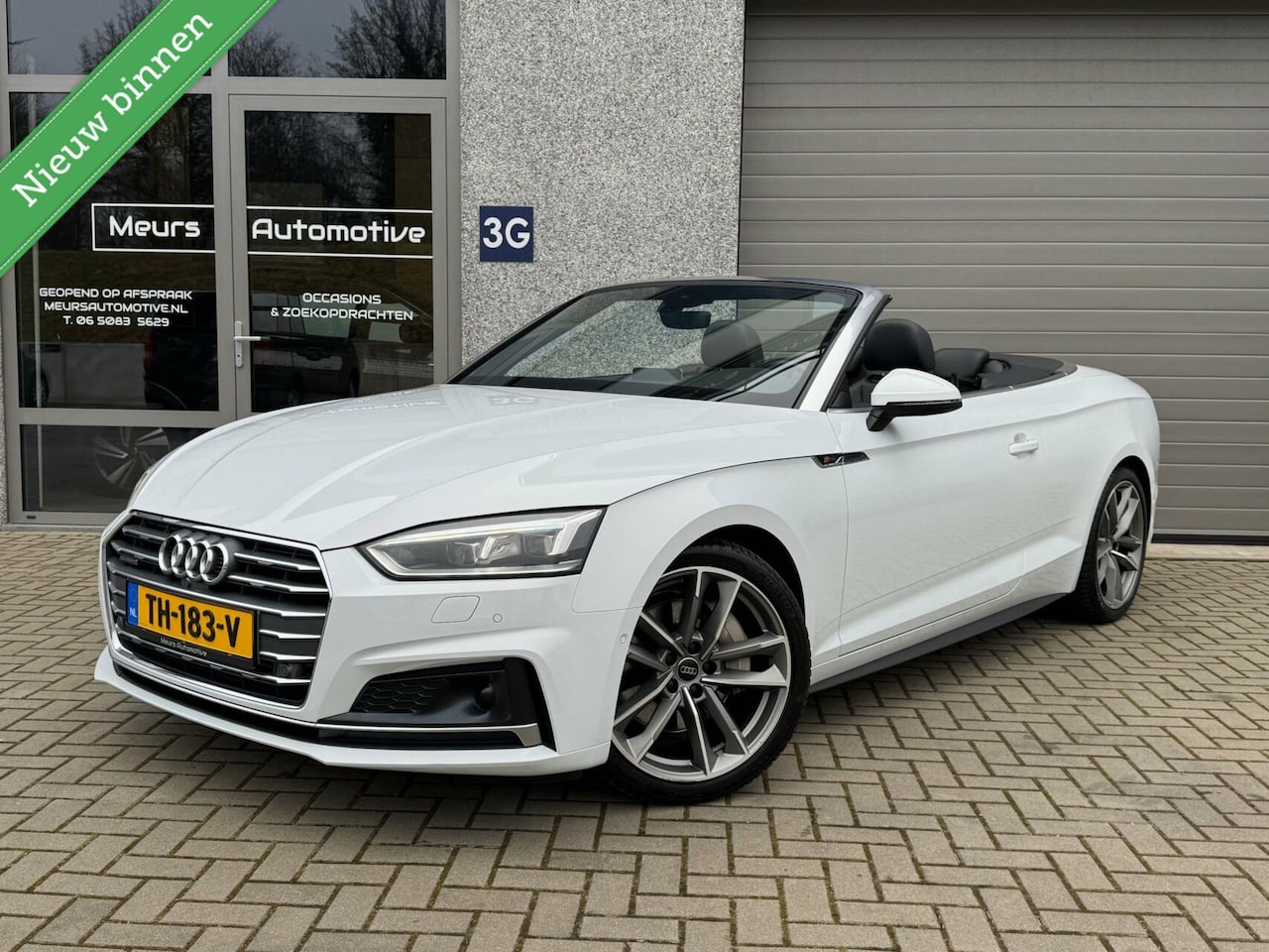 Audi A5 Cabriolet - 2.0 TFSI quattro S-line Virtual/Leder/Memory/Stoelverw/19inch/Groot onderhoud - AutoWereld.nl