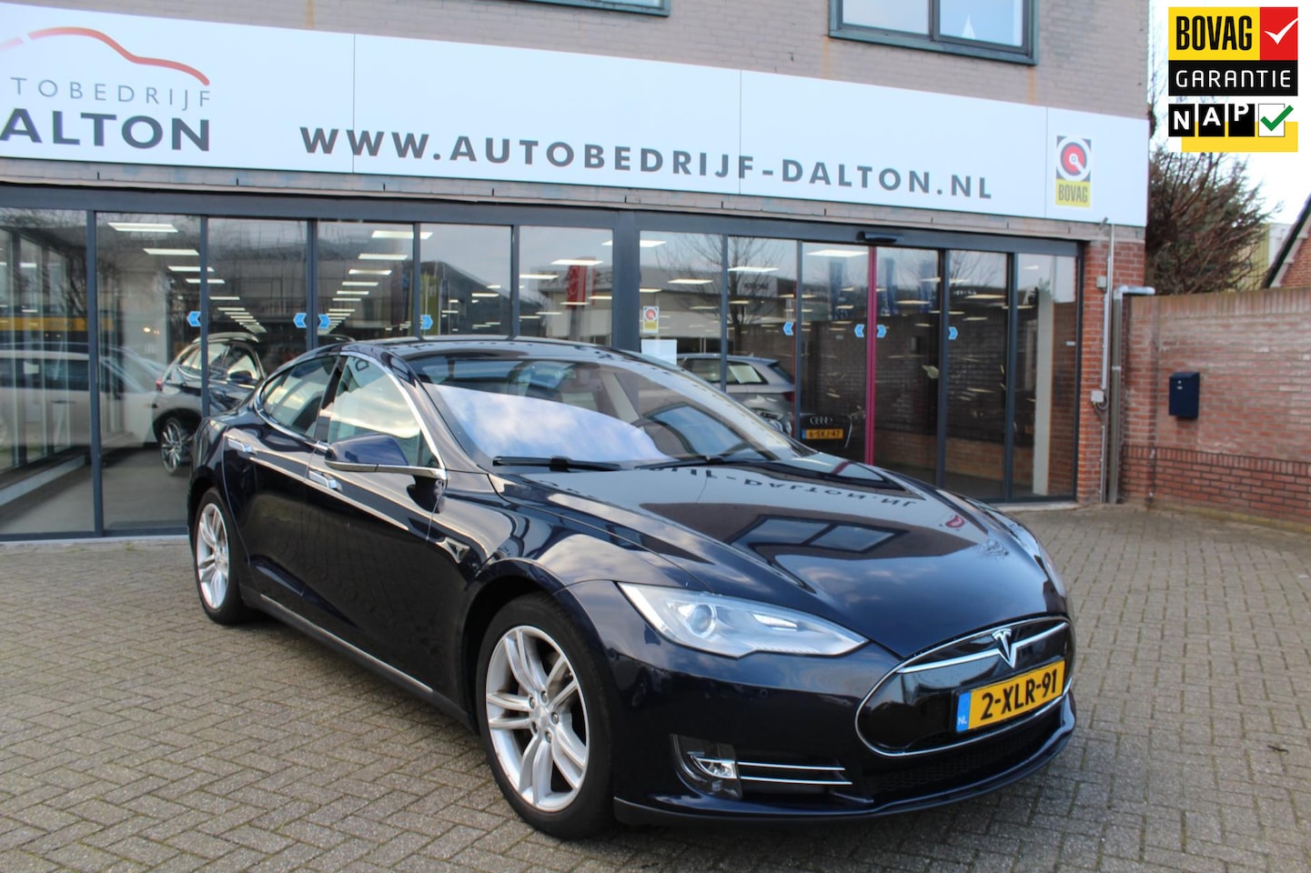 Tesla Model S - 60 Base ELECTR. PANORAMADAK / NAVIGATIE / LEER / CAMERA - AutoWereld.nl