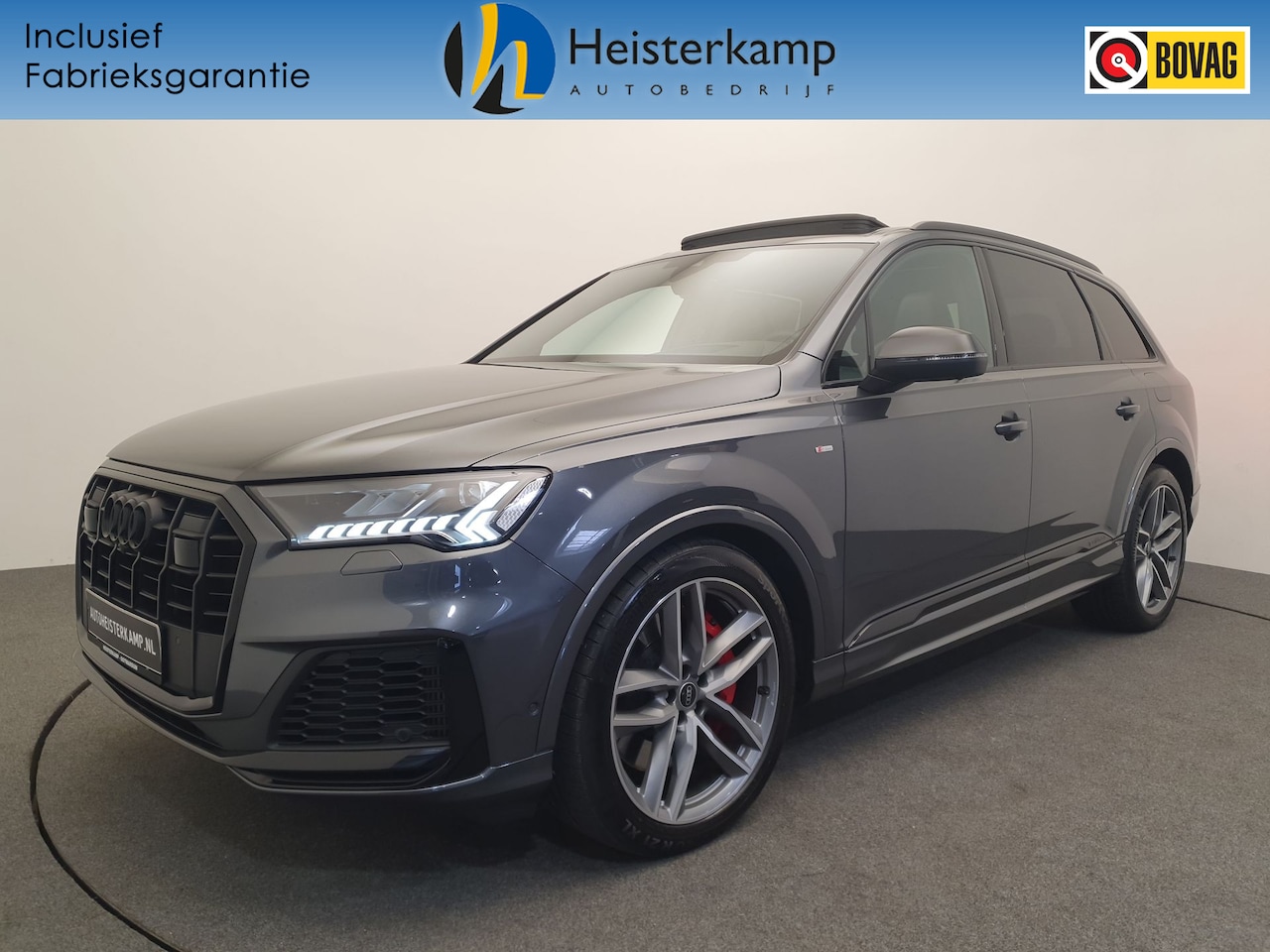 Audi Q7 - 60 TFSI e quattro S-Line Competition Wegklapbare trekhaak, Panoramadak, B&O - AutoWereld.nl