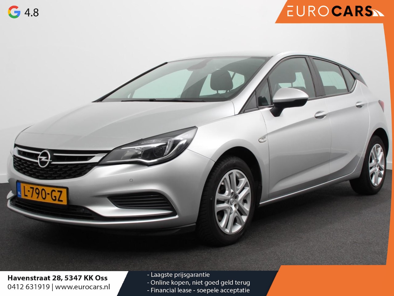 Opel Astra - 1.0 Turbo Business | Airco | Navigatie | Apple carplay/ Android auto | Parkeersensoren | B - AutoWereld.nl