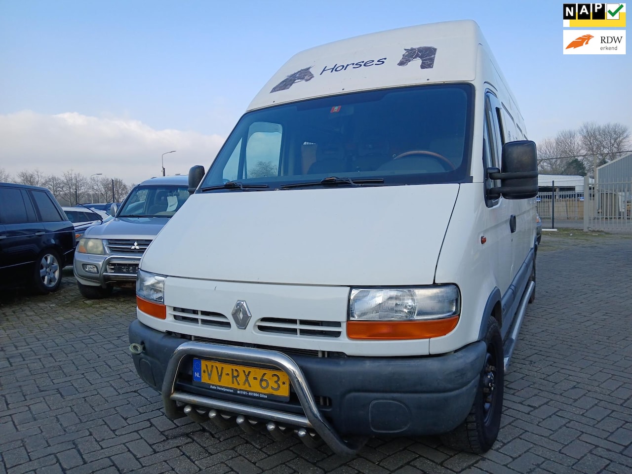 Renault Master - T35 2.8dTi L3H1 - Airco - Export - AutoWereld.nl