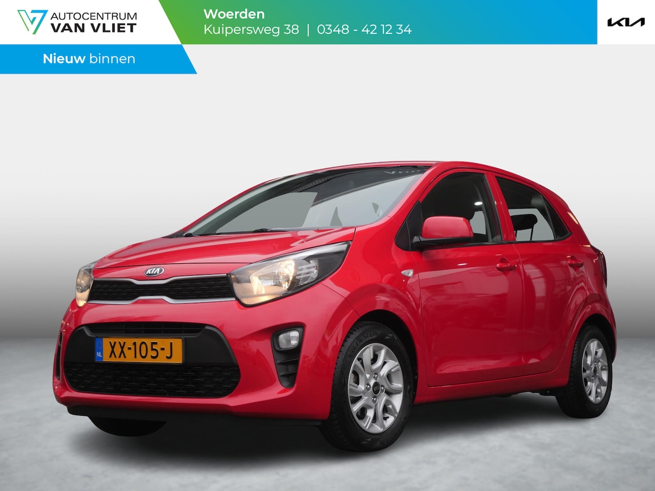 Kia Picanto - 1.0 CVVT EconomyPlusLine 1.0 CVVT EconomyPlusLine - AutoWereld.nl