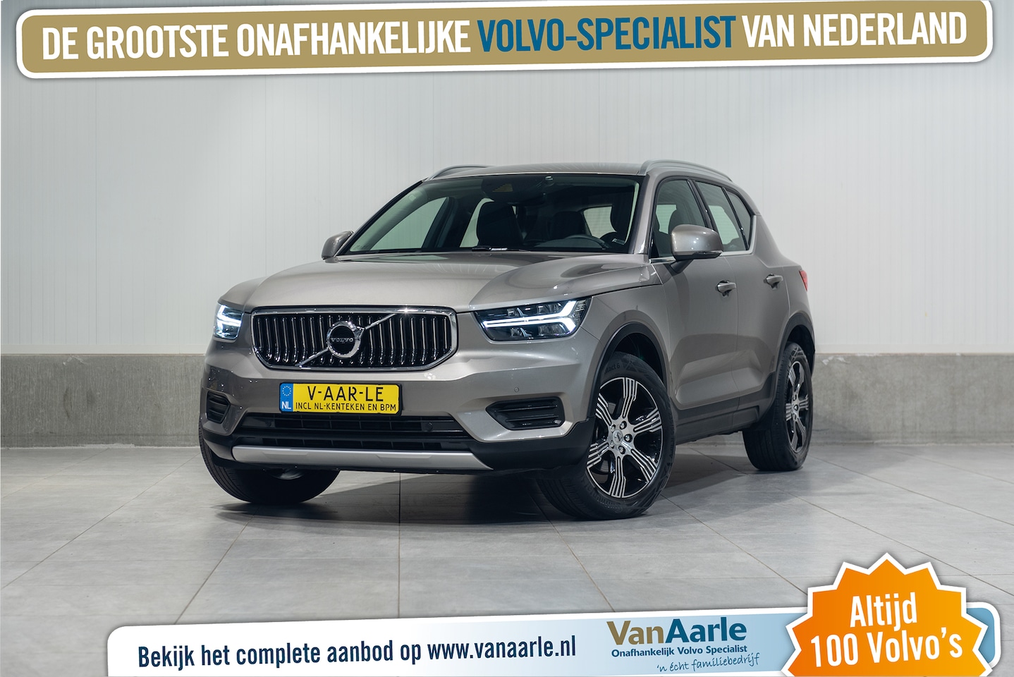 Volvo XC40 - T3 Aut. Inscription Leder Navigatie Parkeercamera 163pk - AutoWereld.nl