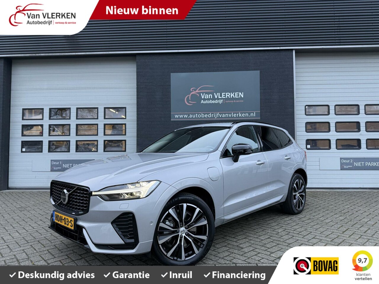 Volvo XC60 - 2.0 T6 Plug-in AWD Plus Dark PANORAMADAK 360 Camera - AutoWereld.nl