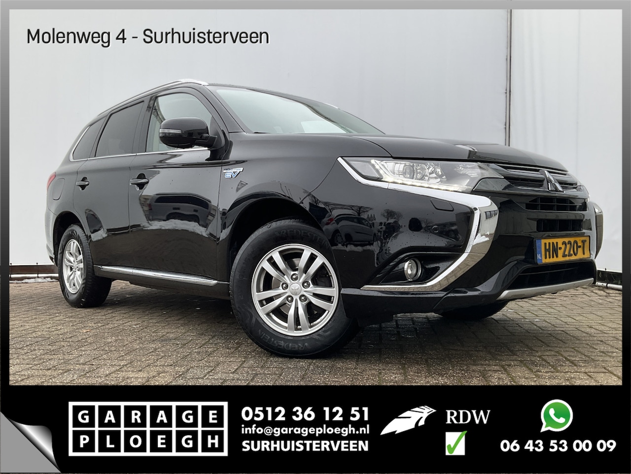 Mitsubishi Outlander - 2.0 PHEV Navi Camera Clima Leer/Alca Business Edition - AutoWereld.nl