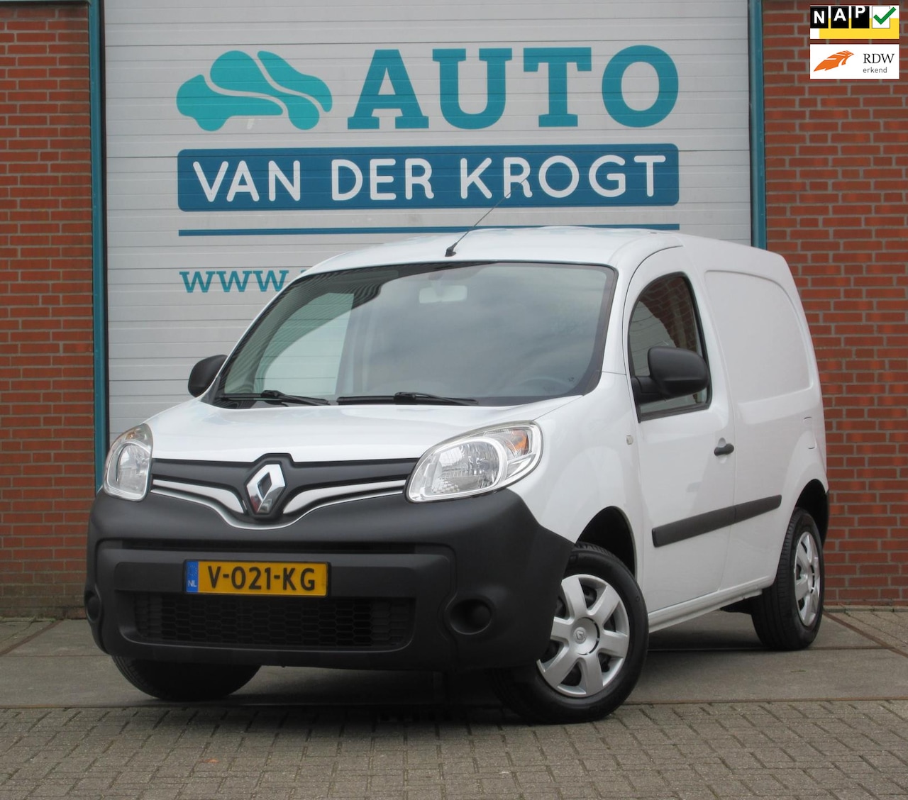 Renault Kangoo - 1.5 dCi 75 Générique Pro 1.5 dCi 75 Générique Pro, Airco, Cruise, GEEN BTW !!! APK 11-25 - AutoWereld.nl