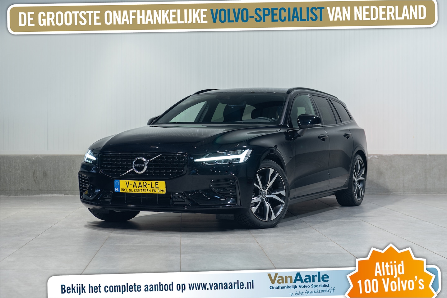 Volvo V60 - T6 Aut. Recharge R-Design Long Range Leder Parkeercamera ACC 405pk - AutoWereld.nl