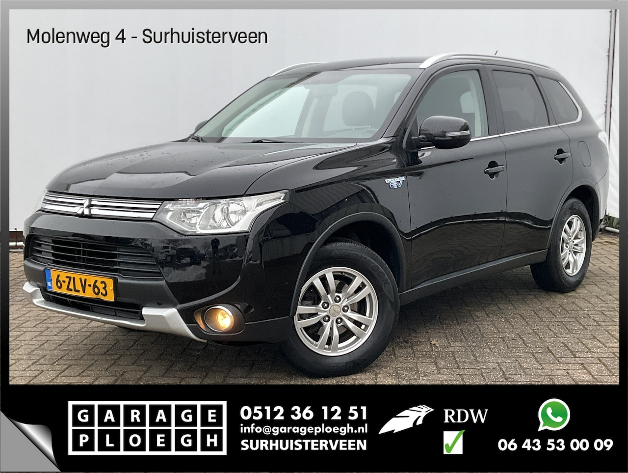 Mitsubishi Outlander - 2.0 PHEV Navi Camera Trekhaak (1500kg) Business Edition X-Line - AutoWereld.nl