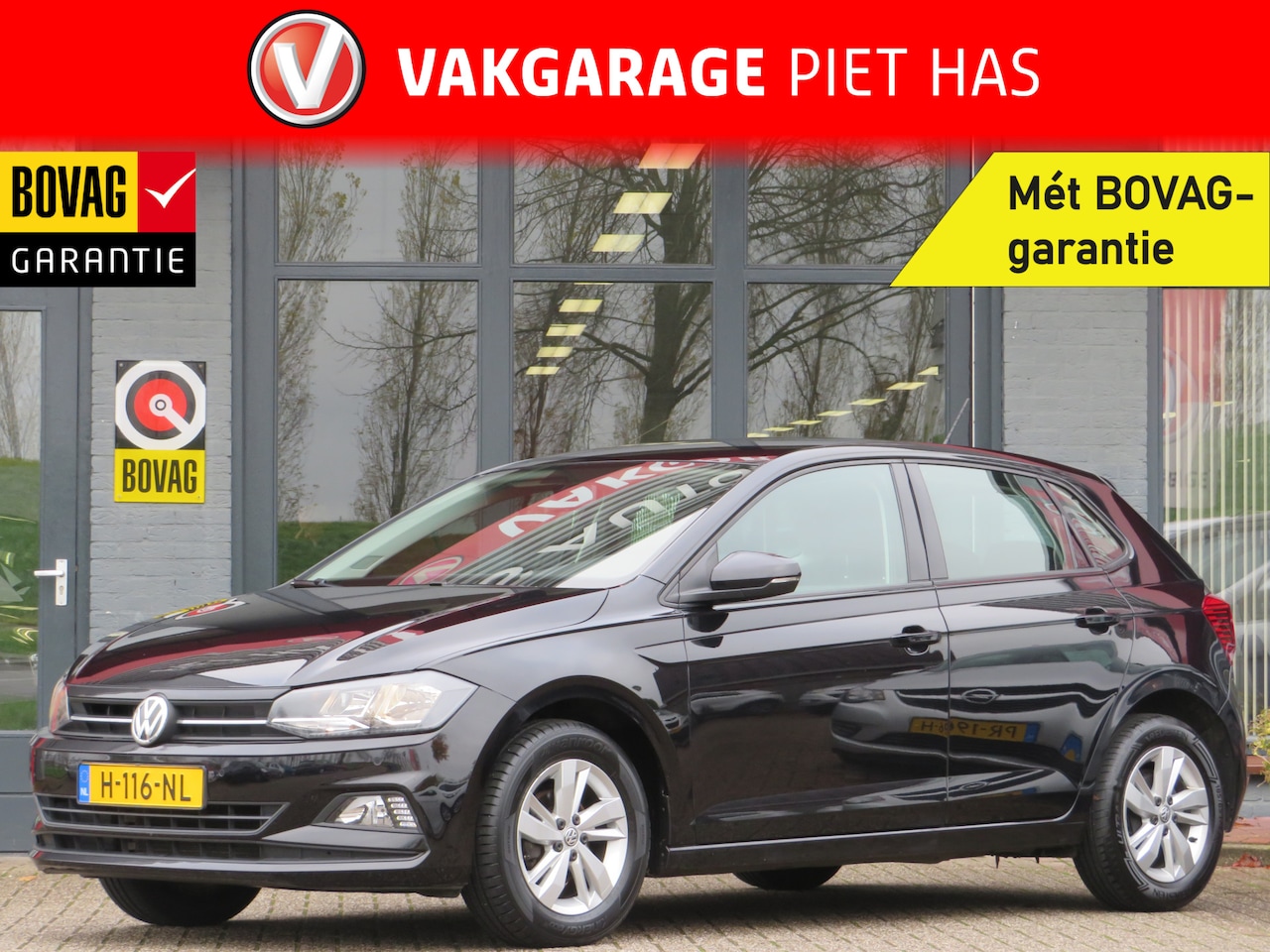 Volkswagen Polo - 1.0 TSI Comfortline Business | Airco | Adapt. cruise | Apple Carplay | ISOFIX | Incl. BOVA - AutoWereld.nl