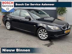 BMW 5-serie Touring - 520i Business Line / NAP / LEER / LM VELGEN / APK / AIRCO /