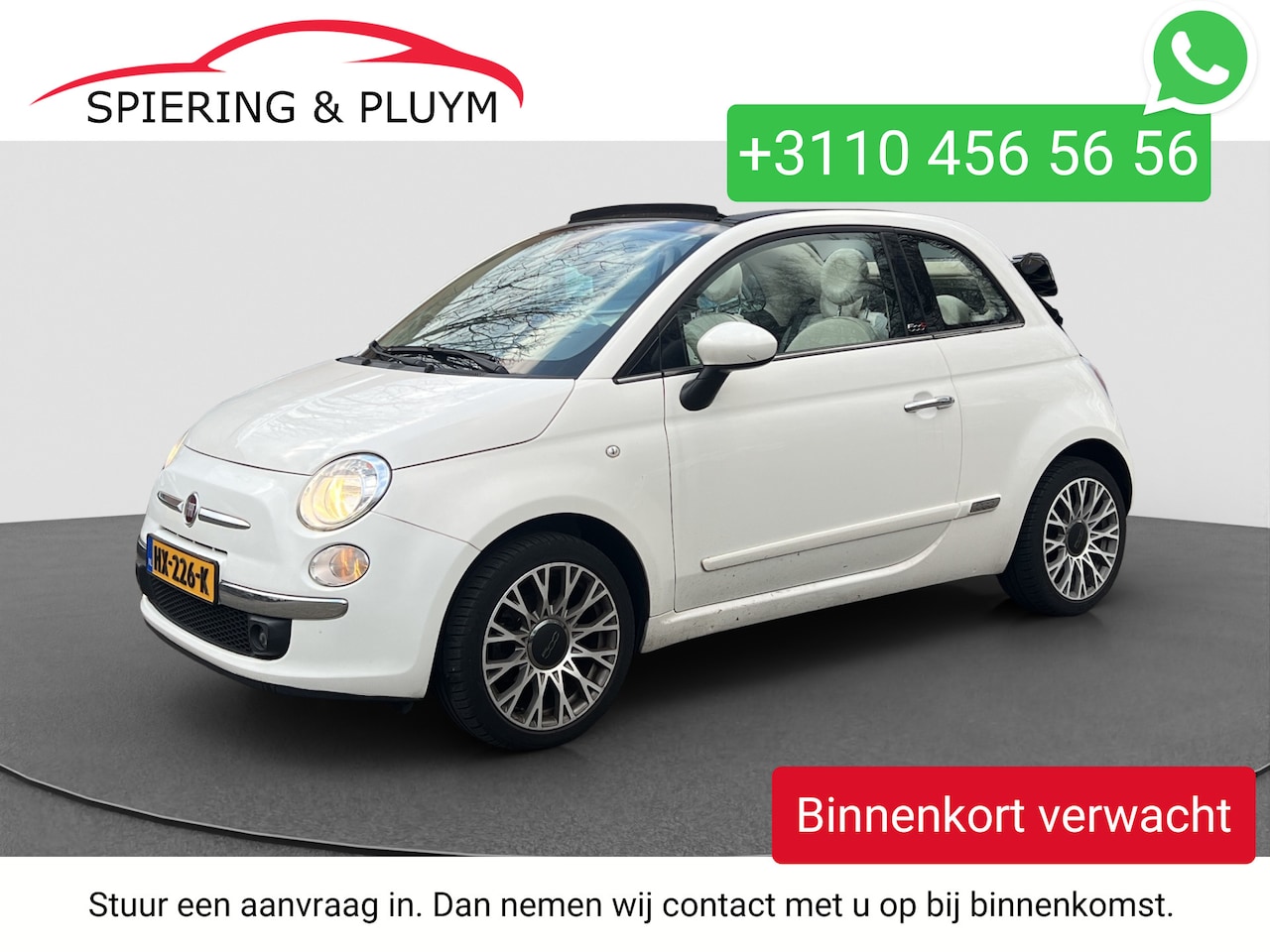 Fiat 500 C - 1.2 Lounge 1.2 Lounge - AutoWereld.nl