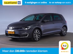 Volkswagen e-Golf - e-Golf [ Warmtepomp LED Navi ]