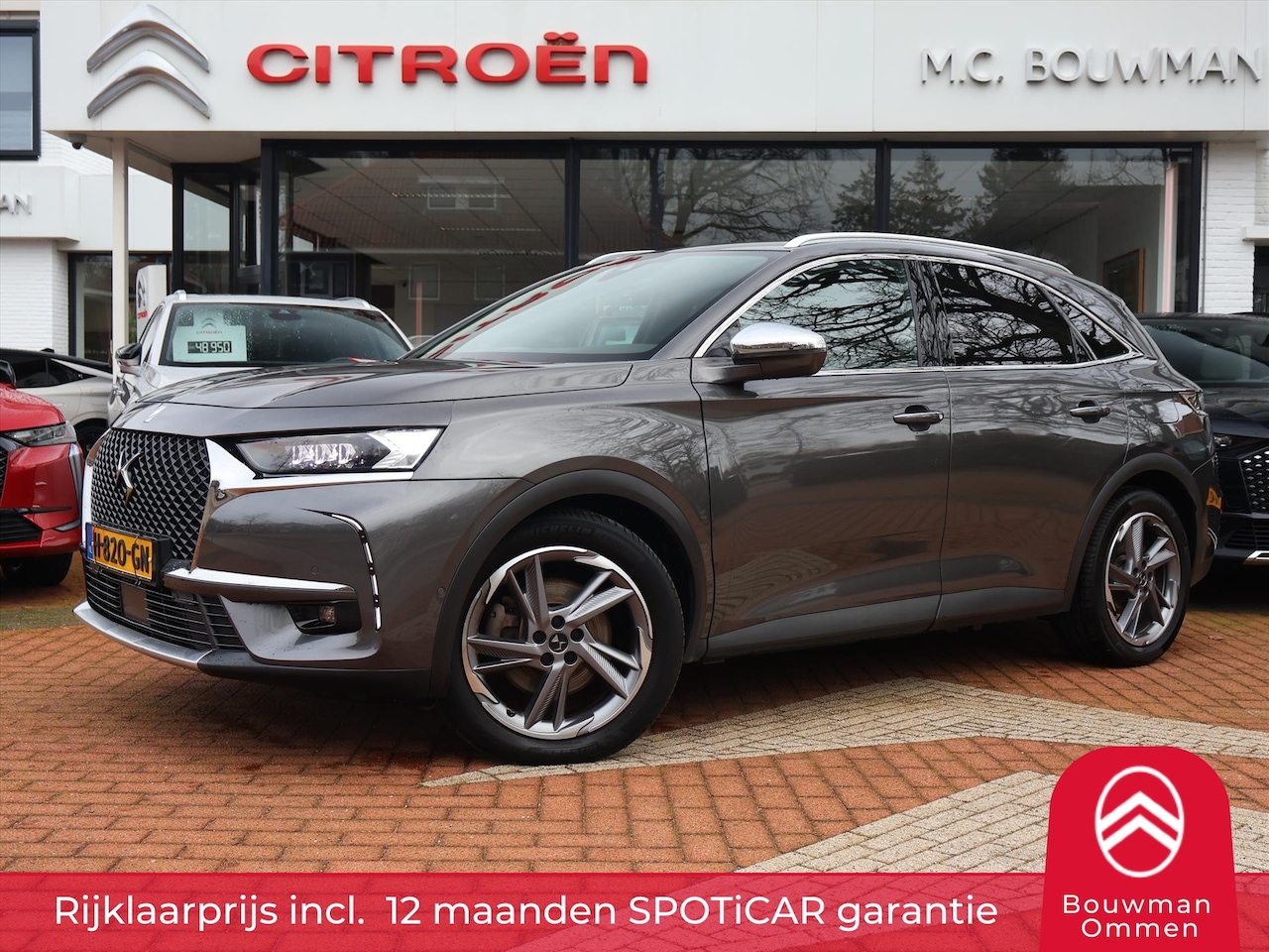 DS 7 Crossback - E-Tense Plug-in hybride 300PK e-EAT8 Automaat 4x4 Executive, Rijklaarprijs | Leder | Camer - AutoWereld.nl