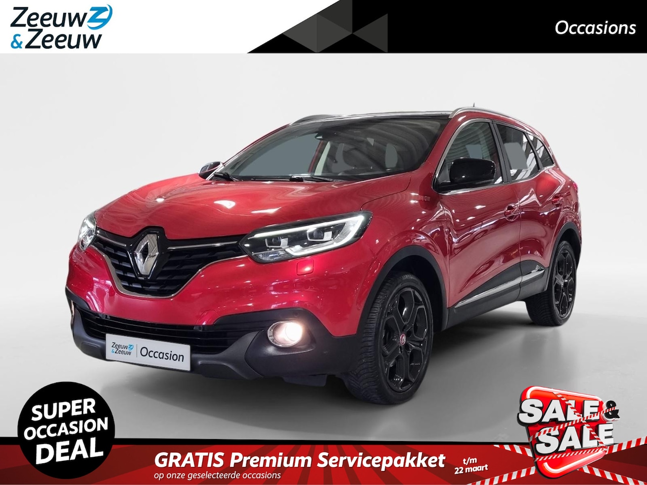 Renault Kadjar - 1.2 TCe Extase * Trekhaak * Dodehoek * Cruise control * Parkeerhulp * Stoelverwarming * - AutoWereld.nl