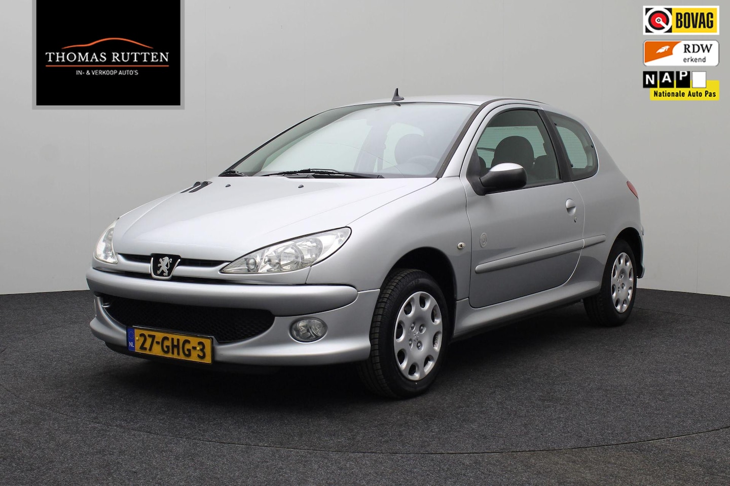 Peugeot 206 - 1.4 Génération 2008 NAP | Airco | Cruise control | Elektrische ramen | Radio CD USB | Cent - AutoWereld.nl