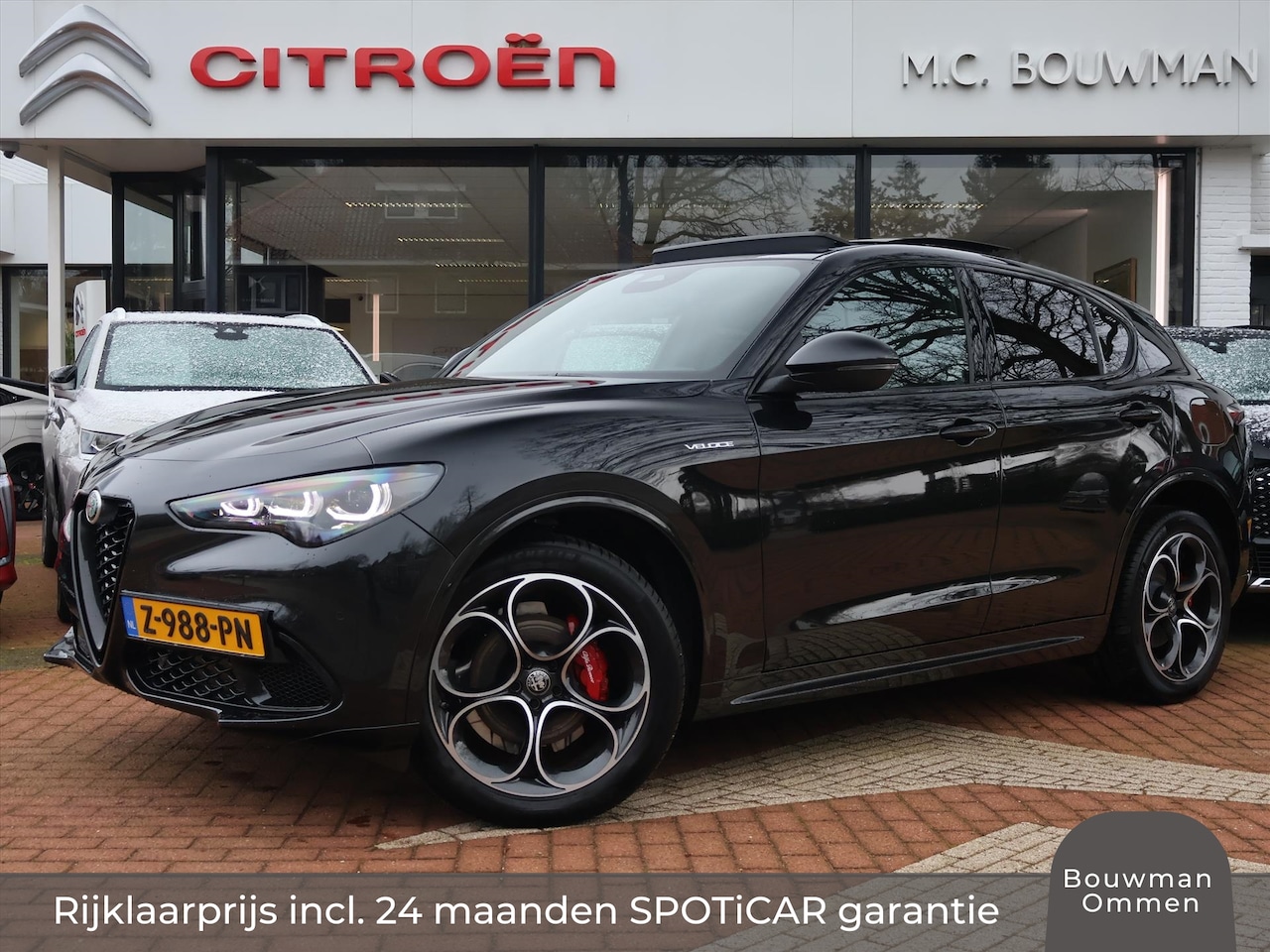 Alfa Romeo Stelvio - 2.0 GME 280PK Automaat.8 AWD Veloce, Rijklaarprijs | Panoramadak | Harman Kardon Audio - AutoWereld.nl