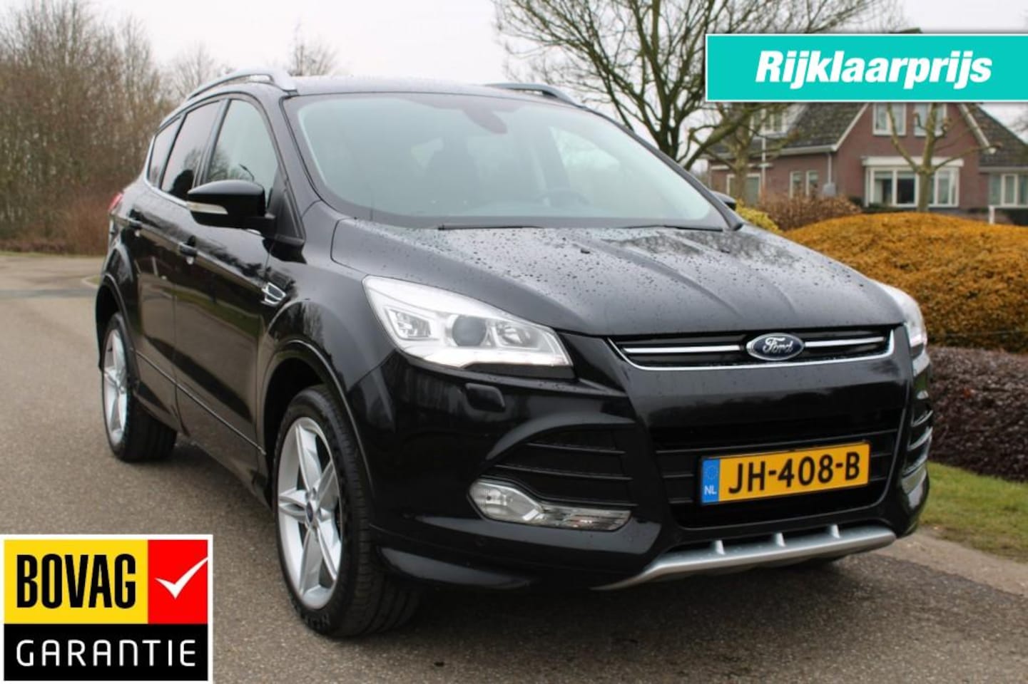 Ford Kuga - 1.5 182pk Automaat Titanium 4WD ECC/Cruise/Navi/Camera/Trekhaak - AutoWereld.nl