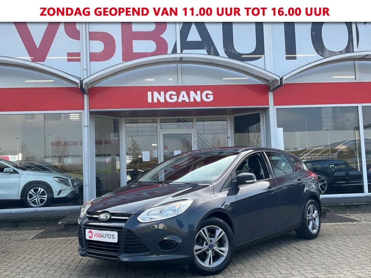 Ford Focus - 1.0 ECOBOOST 100PK  TITANIUM AIRCO ELEC-PAKKET LMV - AutoWereld.nl