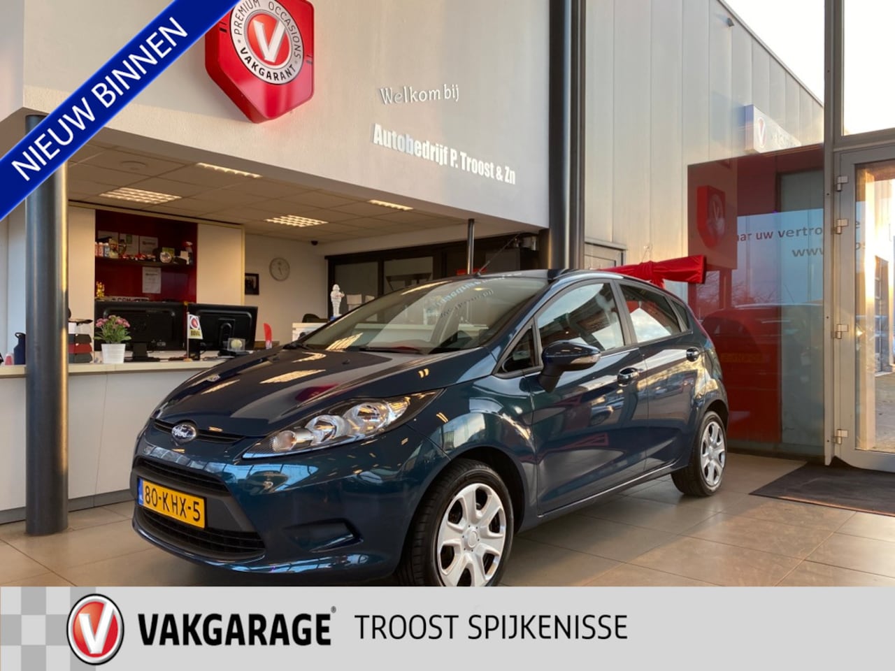 Ford Fiesta - 1.25 Trend 1.25 Trend,100% Onderhouden,5 Deurs,5 Zits,Navigatie,Airco ,Achteruitrijsensoren,Elektrisc - AutoWereld.nl