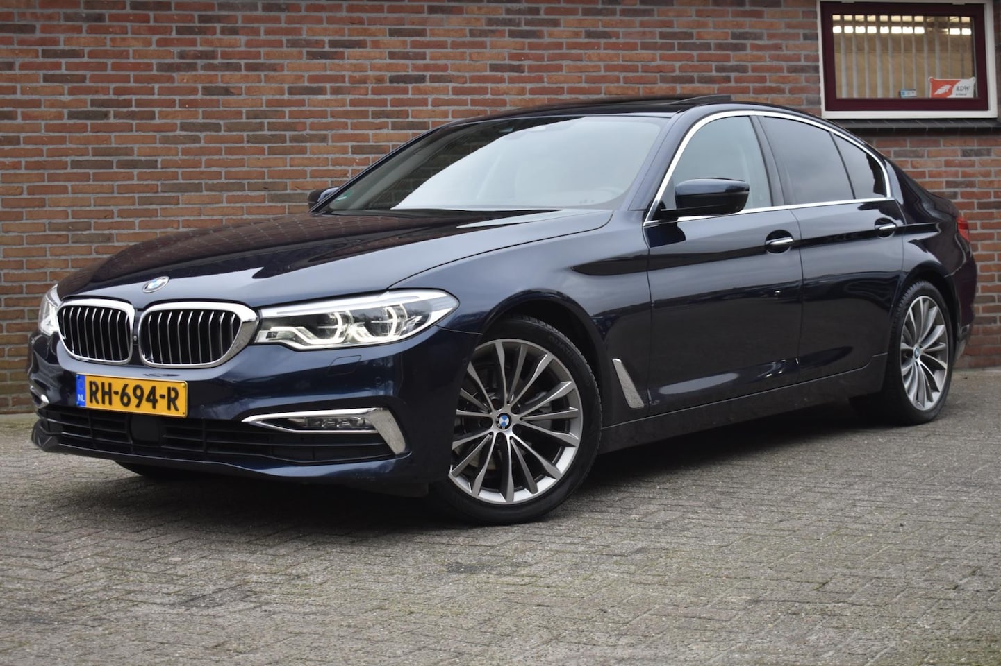 BMW 5-serie - 520xd High Executive '16 Leder Navi Clima Cruise Inruil mogelijk - AutoWereld.nl