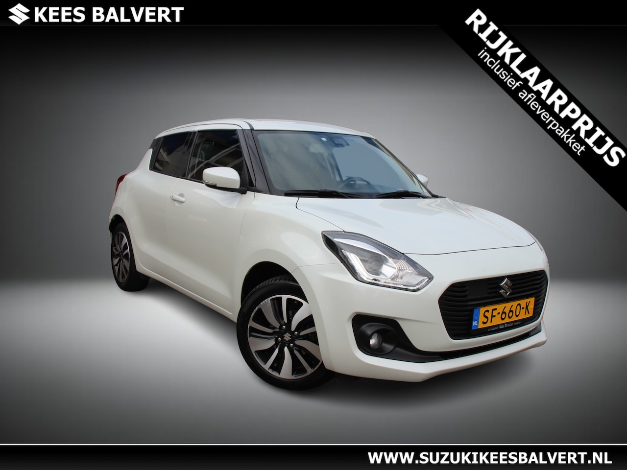 Suzuki Swift - 1.2 Stijl/Style Automaat | Trekhaak | Cruise | Clima | Keyless - AutoWereld.nl