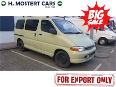 Toyota HiAce - 2.4 Enkel Cabine Bj.1997 2.4 Diesel Handgeschakeld Enkel Cabine Bj.1997 2.4 Diesel Handges