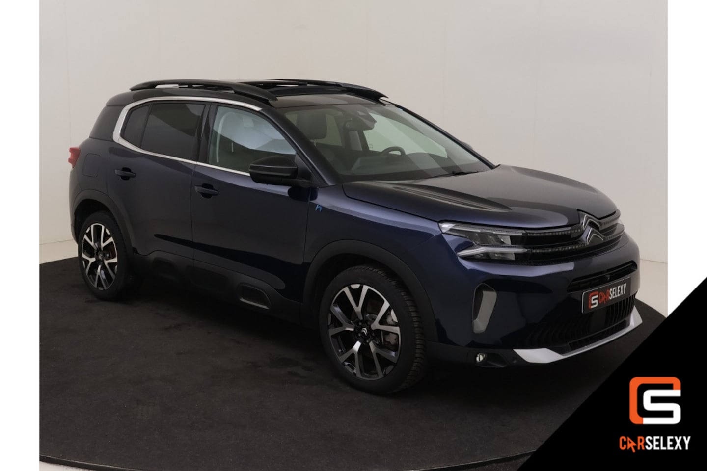 Citroën C5 Aircross - 1.6 Pugin Hybride Shine 225PK Schuifdak Leder Navigatie - AutoWereld.nl