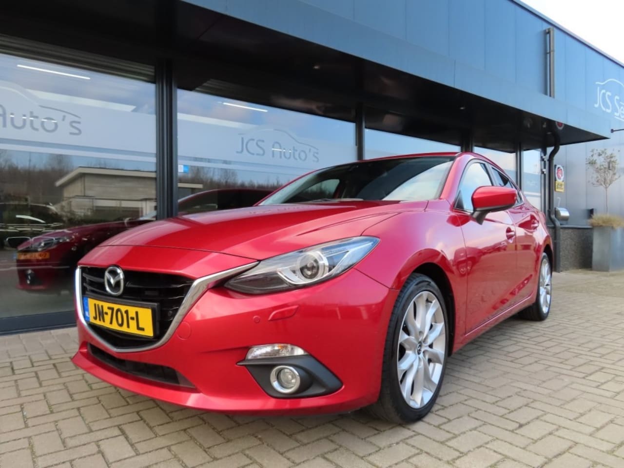 Mazda 3 - 2.0 GT-M Ecc Leder Navi 18 Inch 2016 - AutoWereld.nl