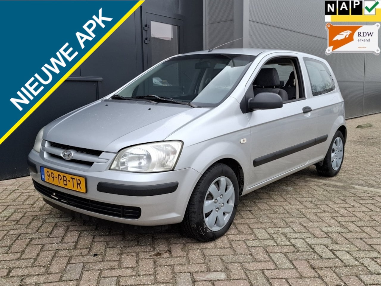 Hyundai Getz - 1.3i GL Elektr. Pakket Nieuwe APK - AutoWereld.nl