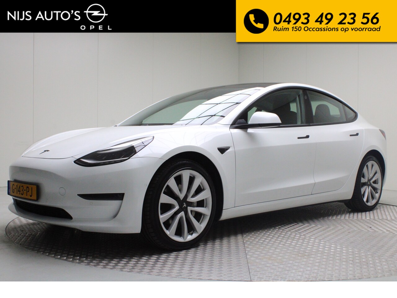 Tesla Model 3 - Long Range RWD Long Range AWD 75 kWh | | Autopilot | Panoramadak | NL auto | Navigatie Fullmap | afn. tre - AutoWereld.nl