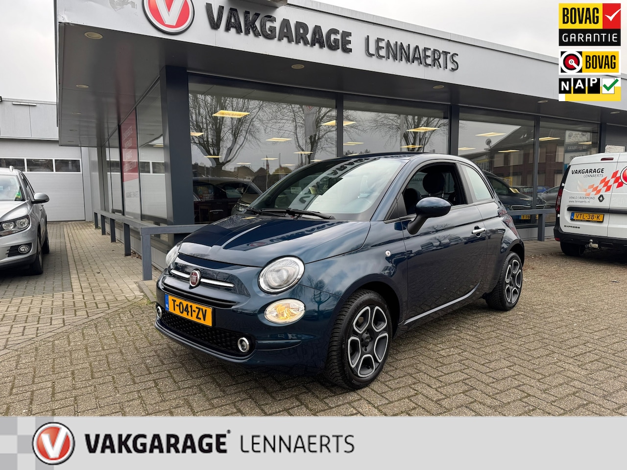 Fiat 500 - 1.0 Hybrid Club 1.0 Hybrid Club, Rijklaarprijs / 12 mnd garantie - AutoWereld.nl