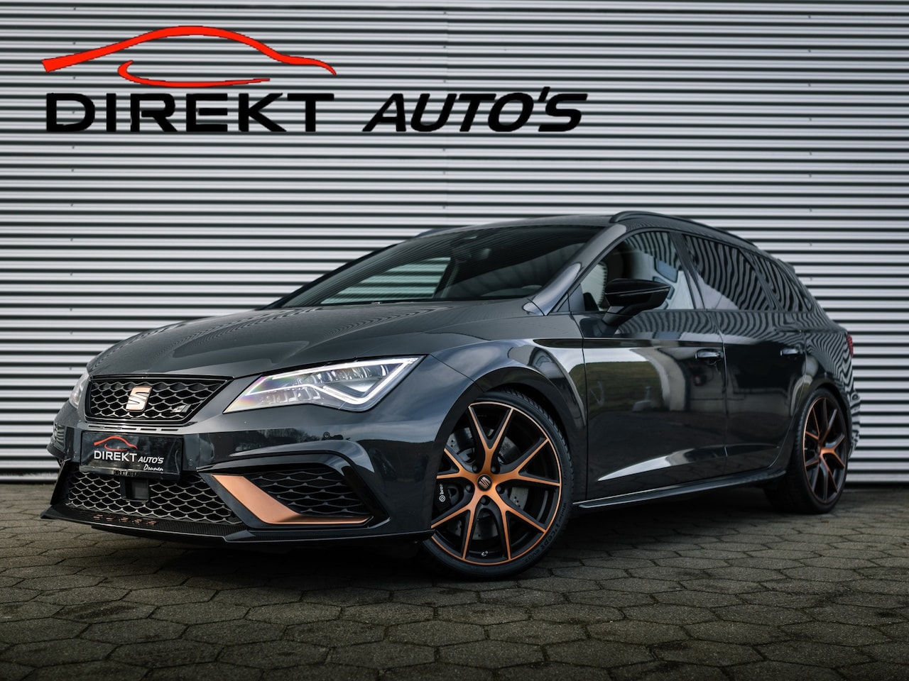 Seat Leon ST - 2.0 TSI CUPRA R 4DRIVE BLACKNESS GREY CARBON - AutoWereld.nl