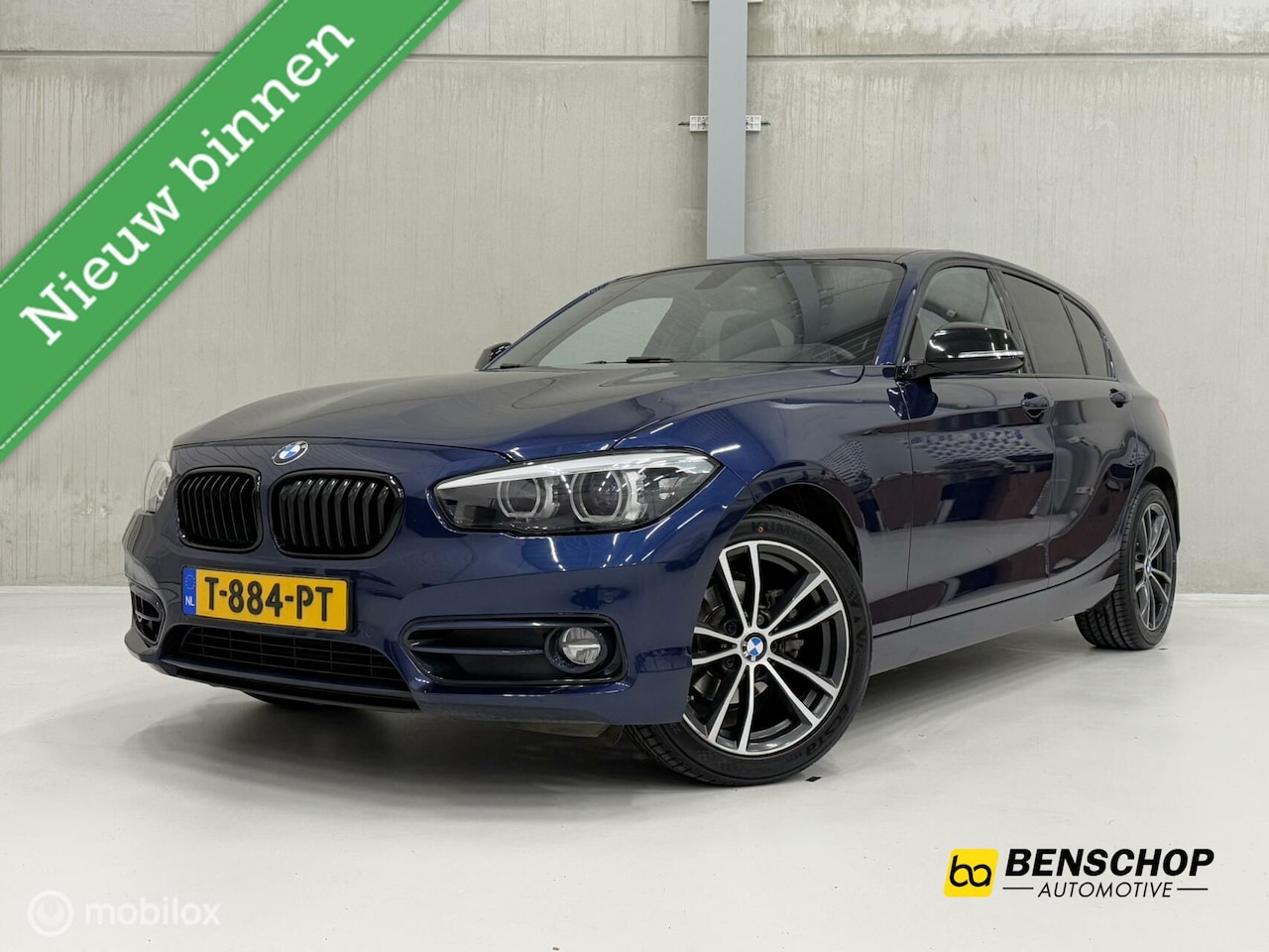 BMW 1-serie - 118i Sportline Navi Cruise Stoelv LED PDC Automaat - AutoWereld.nl