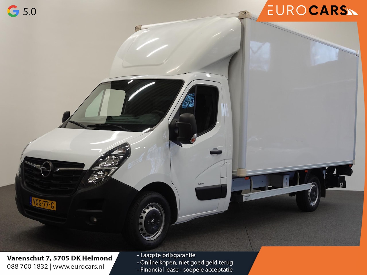 Opel Movano - 2.3 Turbo L3H1 Bakwagen Laadklep Airco Navi Cruise Control Climate Control Camera Achter N - AutoWereld.nl