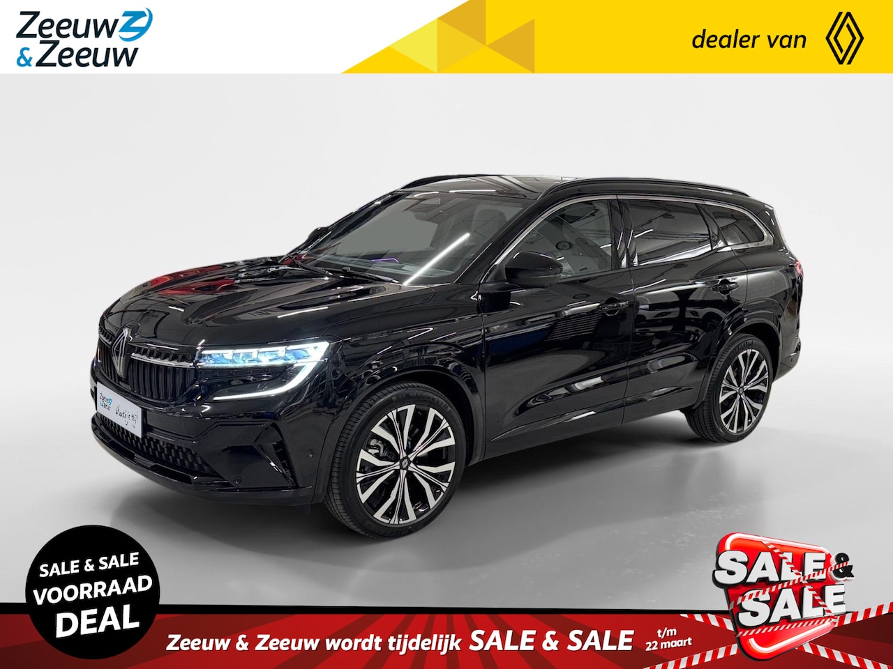 Renault Espace - E-Tech Hybrid 200 iconic 7p. | UIT VOORRAAD LEVERBAAR OP = OP NU MET €4.000,- SALE & SALE - AutoWereld.nl