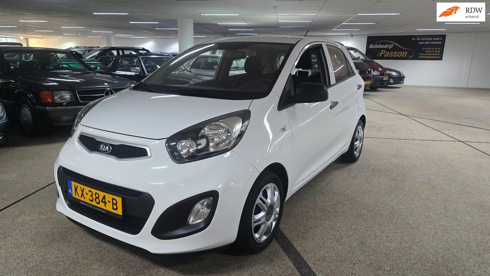 Kia Picanto - 1.0 CVVT nieuwe apk. 128.dkm. airco - AutoWereld.nl