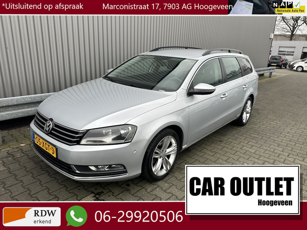 Volkswagen Passat Variant - 1.4 TSI Comfort Executive Line BlueMotion AUTOMAAT, Clima, CC, PDC, LM, Trekh, nw. APK – I - AutoWereld.nl