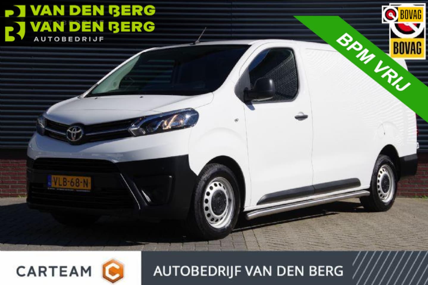 Toyota PROACE Long Worker - 1.5 D-4D L3, AIRCO, CRUISE, BLUETOOTH, NL AUTO, SIDEBARS, NAP, ZEER NETJES - AutoWereld.nl