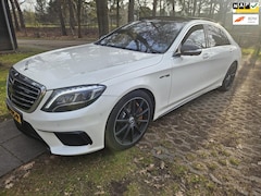 Mercedes-Benz S-klasse - S-klasse AMG 63 4Matic Lang l 3D Burmester l Keramische Remmen l Panodak l Sfeerverlichtin