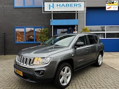 Jeep Compass - 2.0 Limited 156PK|Origineel NL|Navigatie|Leder|Trekhaak|Isofix|Stoelverwarming|Climate|PDC