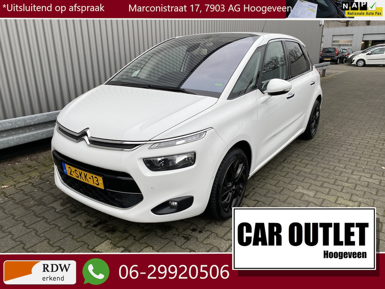 Citroën C4 Picasso - 1.6 THP Intensive Clima, Navi, Camera, 143Dkm NAP – Inruil Mogelijk – - AutoWereld.nl