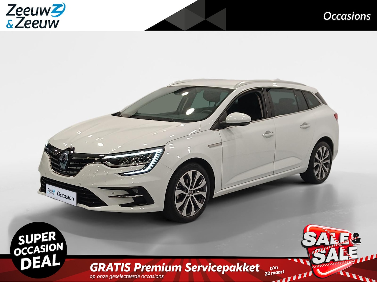 Renault Mégane Estate - 1.3 TCe 140 Techno *Navi+Camera*Climate*Parkeersensoren*LM.Velgen*Trekhaak - AutoWereld.nl