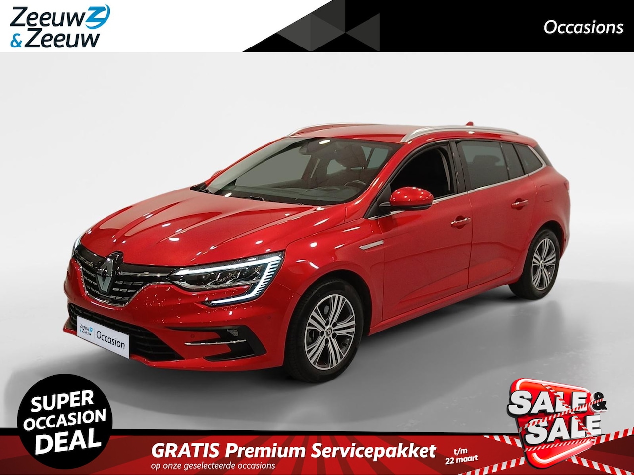 Renault Mégane E-Tech - Estate 1.6 Plug-In Hybrid 160 Techno *Automaat*Navi+Camera*Climate*HEAD-UP Display*LED*Par - AutoWereld.nl