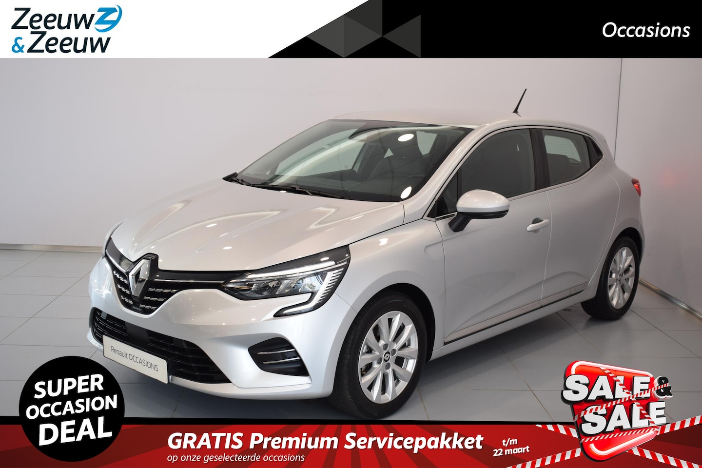 Renault Clio - 1.6 E-Tech Hybrid 140 Intens *Automaat*Navi*Climate*Parkeersensoren*LM.Velgen - AutoWereld.nl